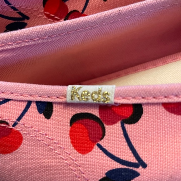 KATE SPADE NEW YORK x KEDS WOMEN’S CHERRY DOUBLE DECKER SNEAKERS PINK - Picture 3 of 7